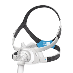 ResMed AirFit F40 Full Face CPAP Mask with soft silicone for a comfortable seal at high therapy pressures.