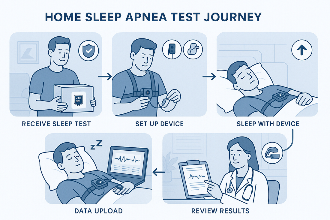 Home Sleep Apnea test Journey