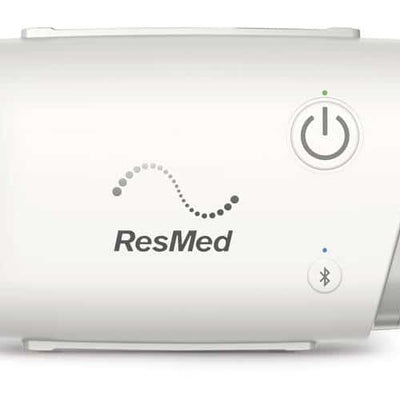 ResMed AirMini travel CPAP machine for therapy while you're out of the house
