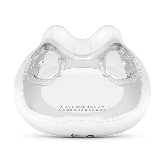 The ResMed X30i cushion shown from the front view, also compatible with the AirFit X30i
