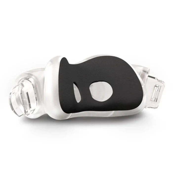 ResMed AirTouch N30i cushion shown from the back highlighting its soft memory foam fabric
