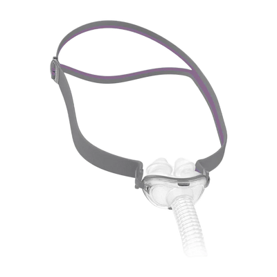 AirFit P10 nasal pillow mask by ResMed for minimal facial contact