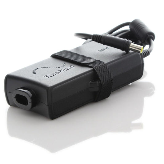 Black power cord forResMed AirSense S10 neatly bundled