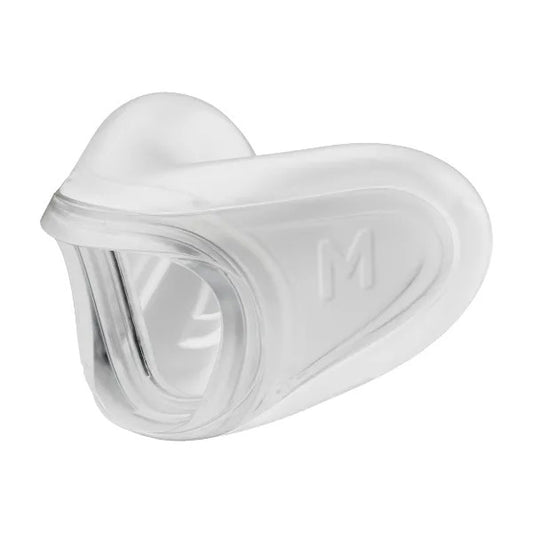 Fisher and Paykel Solo Nasal Mask Cushion in medium size shown from the side