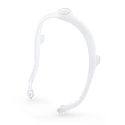 Dreamwear headgear for full face, nasal and nasal pillows mask shown with its opaque silicone appearance. 