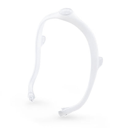 Dreamwear headgear for full face, nasal and nasal pillows mask shown with its opaque silicone appearance. 